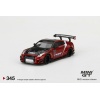 MGT00345-L - 1/64 LB WORKS NISSAN GT-R R35 TYPE 2 REAR WING VER 3 RED LB WORK LIVERY 2.0 (LHD)