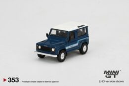 MGT00353-R - 1/64 LAND ROVER DEFENDER 90 COUNTY WAGON STRATOS BLUE (RHD)