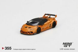 MGT00355-L - 1/64 LB WORKS LAMBORGHINI HURACAN GT ARANCIO BOREALIS (LHD)