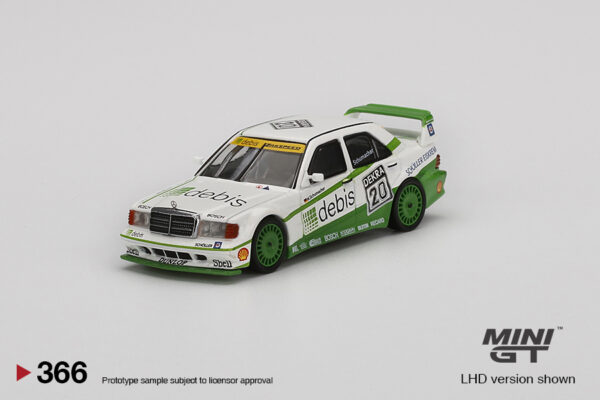 MGT00366-L - 1/64 MERCEDES-BENZ 190E 2.5 16 EVOLUTION II 1991 DTM ZAKSPEED NO.20 MICHAEL SCHUMACHER (LHD)