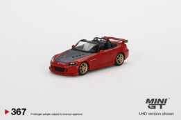 MGT00367-L - 1/64 HONDA S2000 (AP2) MUGEN NEW FORMULA RED (LHD)