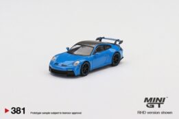 MGT00381-L - 1/64 PORSCHE 911 (992) GT3 SHARK BLUE (LHD)