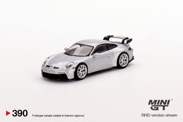 MGT00390-R - 1/64 PORSCHE 911 (992) GT3 GT SILVER METALLIC (RHD)