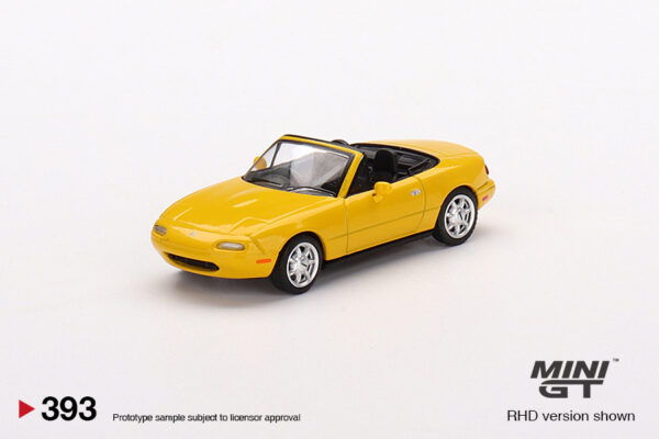 MGT00393-R - 1/64 EUNOS ROADSTER SUNBURST YELLOW (RHD)