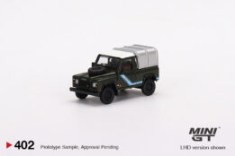MGT00402-R - 1/64 LAND ROVER DEFENDER 90 PICKUP BRONZE GREEN (RHD)