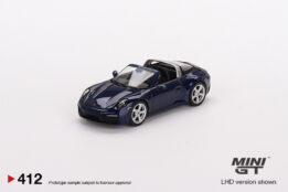 MGT00412-R - 1/64 PORSCHE 911 TARGA 4S GENTIAN BLUE METALLIC (RHD)