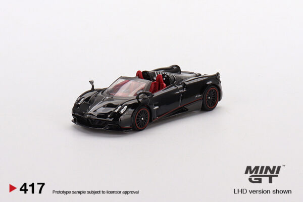 MGT00417-L - 1/64 PAGANI HUAYRA ROADSTER BLACK (LHD)
