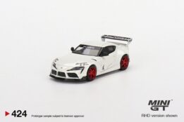 MGT00424-L - 1/64 PANDEM TOYOTA GR SUPRA V1.0 PEARL WHITE (LHD)