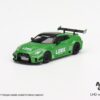MGT00437-R - 1/64 LB-SILHOUETTE WORKS GT NISSAN 35GT-RR VER.2 APPLE GREEN (RHD)