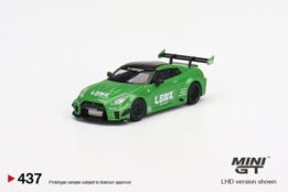 MGT00437-R - 1/64 LB-SILHOUETTE WORKS GT NISSAN 35GT-RR VER.2 APPLE GREEN (RHD)