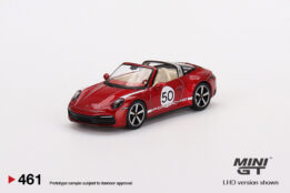 MGT00461-L - 1/64 PORSCHE 911 TARGE 4S HERITAGE DESIGN EDITION CHERRY RED (LHD)