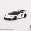 MGT00467-L - 1/64 LB-SILHOUETTE WORKS LAMBORGHINI AVENTADOR GT EVO WHITE (LHD)