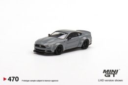 MGT00470-L - 1/64 FORD MUSTANG GT LB-WORKS GREY (LHD)