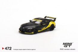 MGT00472-R - 1/64 TOYOTA GR SUPRA LB-WORKS MATTE BLACK (RHD)