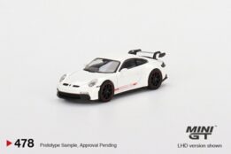 MGT00478-R - 1/64 PORSCHE 911 (992) GT3 WHITE (RHD)