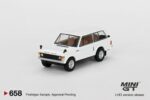 Mini GT - 1:64 Range Rover Davos White (RHD)