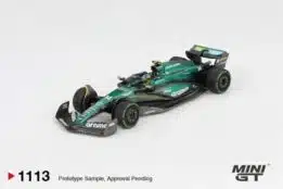 Mini GT - 1:64 Aston Martin AMR24 No.14 Fernando Alonso Canadian GP 2024 (Blister Package) - Limited Edition Diecast Model