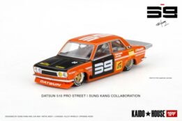 MGTKHMG004 - 1/64 DATSUN 510 PRO STREET SK510 ORANGE (LHD) (KAIDOHOUSE X MINIGT)