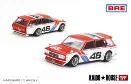 MGTKHMG026 - 1/64 DATSUN KAIDO 510 WAGON BRE V1 (RHD) (KAIDOHOUSE X MINIGT)