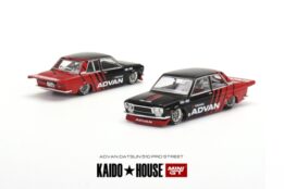 MGTKHMG032 - 1/64 DATSUN 510 KAIDO HOUSE PRO STREET ADVAN (LHD) (KAIDOHOUSE X MINIGT)