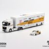 MGTS0004 - 1/64 LB RACING RACING TRANSPORTER SET (INCLUDED 1 TRANSPORTER AND 1 CAR)