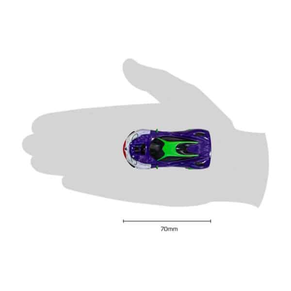 micro scalextric batman vs joker set battery powered race set - 1:64 (g1155m)