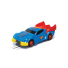 micro scalextric justice league superman car - 1:64 (g2167)