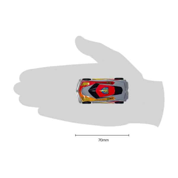 micro scalextric law enforcer mains powered race set - 1:64 (g1149m)