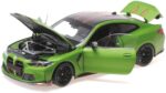 Minichamps - 1:18 BMW M4 CSL Matt Green Metallic 2022 - Diecast Model
