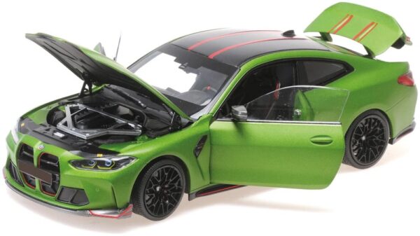 Minichamps - 1:18 BMW M4 CSL Matt Green Metallic 2022 - Diecast Model