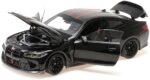 Minichamps - 1:18 BMW M4 CSL Black and Red Metallic 2022 - Diecast Model