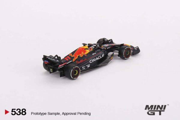 mini gt - 1:64 oracle red bull racing rb18 #11 sergio perez 2022 abu dhabi grand prix 3rd place