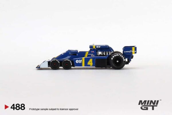 mini gt - 1:64 tyrrell p34 #4 1976 spanish gp