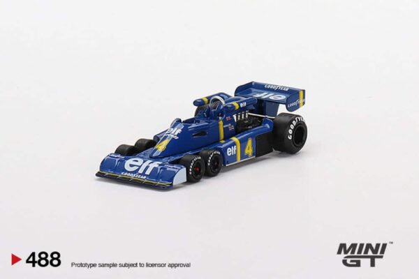 mini gt - 1:64 tyrrell p34 #4 1976 spanish gp