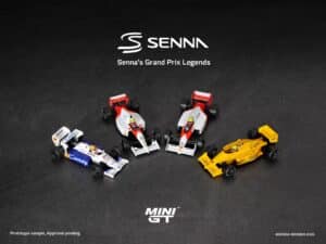 Pre-Order the New Mini GT Ayrton Senna F1 Collection Models
