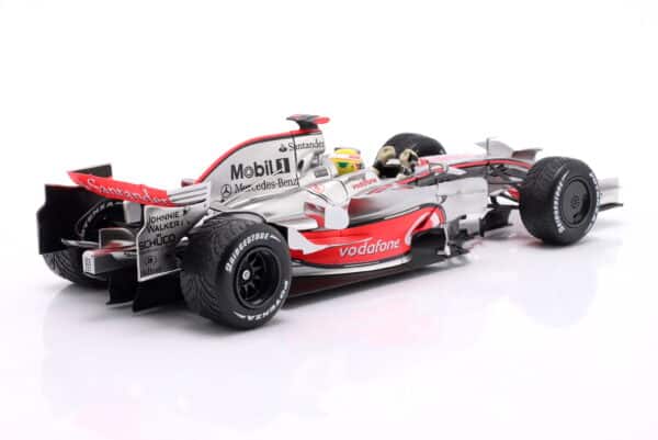Minichamps 1:18 McLaren MP4/23 No.22 Lewis Hamilton Brazilian GP F1 World Champion 2008 (533081832) Diecast Model 12 Minichamps 1:18 McLaren MP4/23 No.22 Lewis Hamilton Brazilian GP F1 World Champion 2008 (533081832) Diecast Model