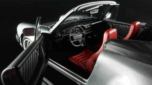 minichamps 100063034 1:18 porsche 911 2.3 carrera cabriolet diecast model silver image11