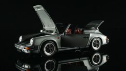minichamps 100063034 1:18 porsche 911 2.3 carrera cabriolet diecast model silver image2
