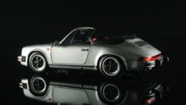 minichamps 100063034 1:18 porsche 911 2.3 carrera cabriolet diecast model silver image4