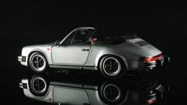 minichamps 100063034 1:18 porsche 911 2.3 carrera cabriolet diecast model silver image4