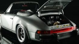 minichamps 100063034 1:18 porsche 911 2.3 carrera cabriolet diecast model silver image6