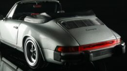 minichamps 100063034 1:18 porsche 911 2.3 carrera cabriolet diecast model silver image7