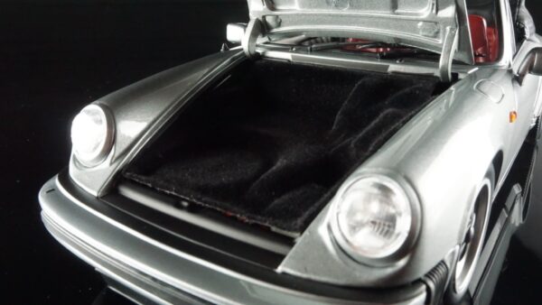 minichamps 100063034 1:18 porsche 911 2.3 carrera cabriolet diecast model silver image9