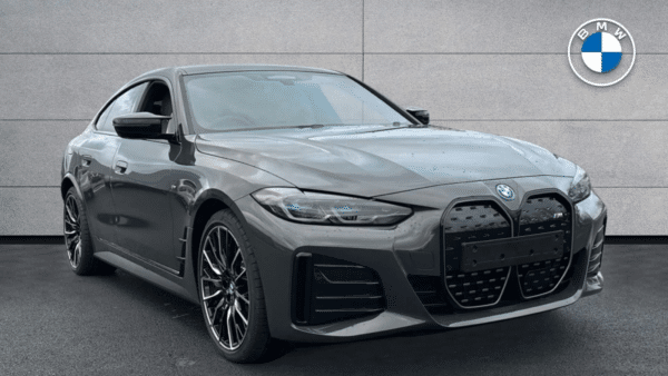 Minichamps - 1:18 BMW I4 M50 Grey Metallic 2022