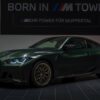 Minichamps - 1:18 BMW M4 CSL Matt Green Metallic 2022