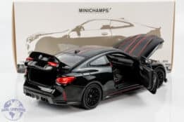 Minichamps - 1:18 BMW M4 CSL Black and Red Metallic 2022 - Diecast Model