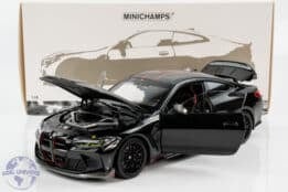 Diecast Model Shop - Model Universe 30 Minichamps - 1:18 BMW M4 CSL Black and Red Metallic 2022 - Diecast Model