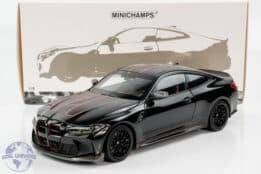 Minichamps - 1:18 BMW M4 CSL Black and Red Metallic 2022 - Diecast Model