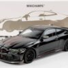 Minichamps - 1:18 BMW M4 CSL Black and Red Metallic 2022 - Diecast Model 43 Minichamps - 1:18 BMW M4 CSL Black and Red Metallic 2022 - Diecast Model