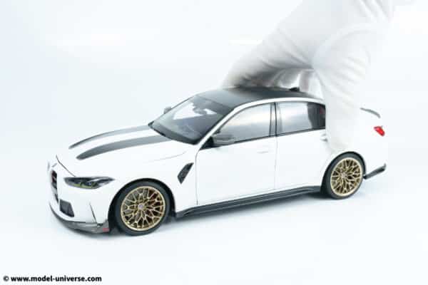 Minichamps - 1:18 BMW M3 CS Frozen White 2023 - Diecast Model